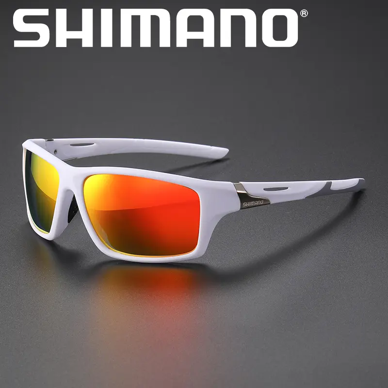 21% OFF SHIMANO Polarized Fishing Sunglasses Men Driving Shades Women Hiking Cycling Classic Sun Glasses Outdoor Sports Fashion UV400 Eyewear 112