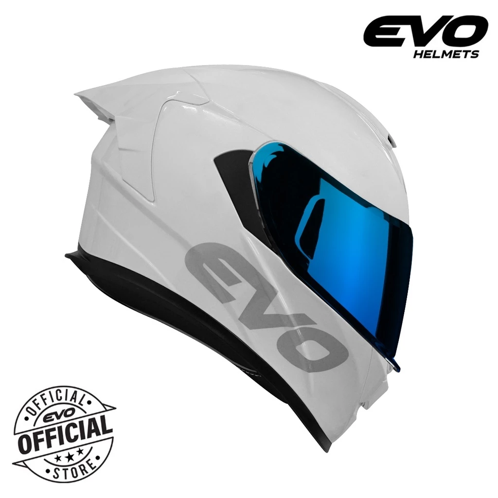 10% OFF EVO GT-PRO Plain Full Face Dual Visor Helmet Motorcycle With Free Clear Lens