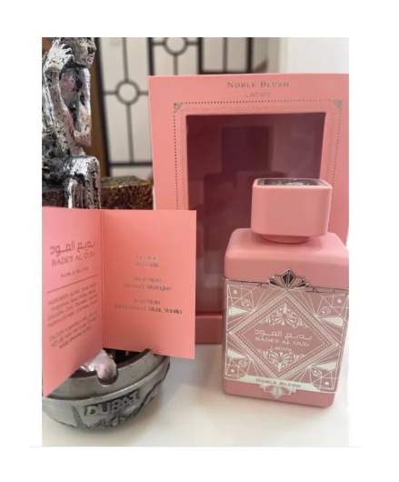68% OFF 100ML Bade’e Al Oud NOBLE BLUSH Lattafa Long-Lasting Perfume Eau De Parfume Normal Fragance Unisex