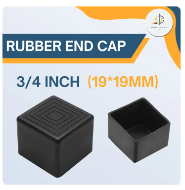 67% OFF Tubular Square Rubber Footings Cover Tubular End Caps for Table and Chair Anti- Scratch - RAPID TOOLS PH