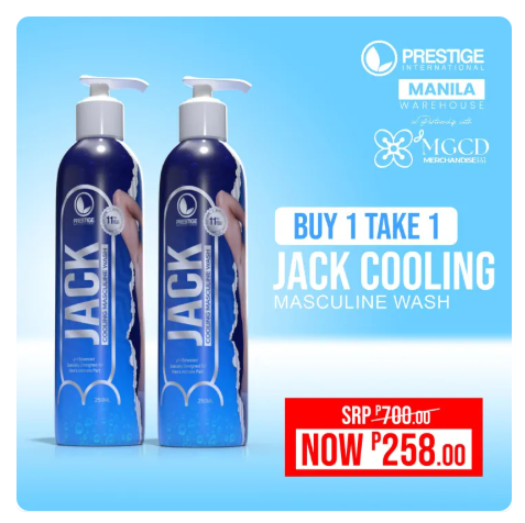 63% OFF Jack Cooling Masculine Wash by Prestige international