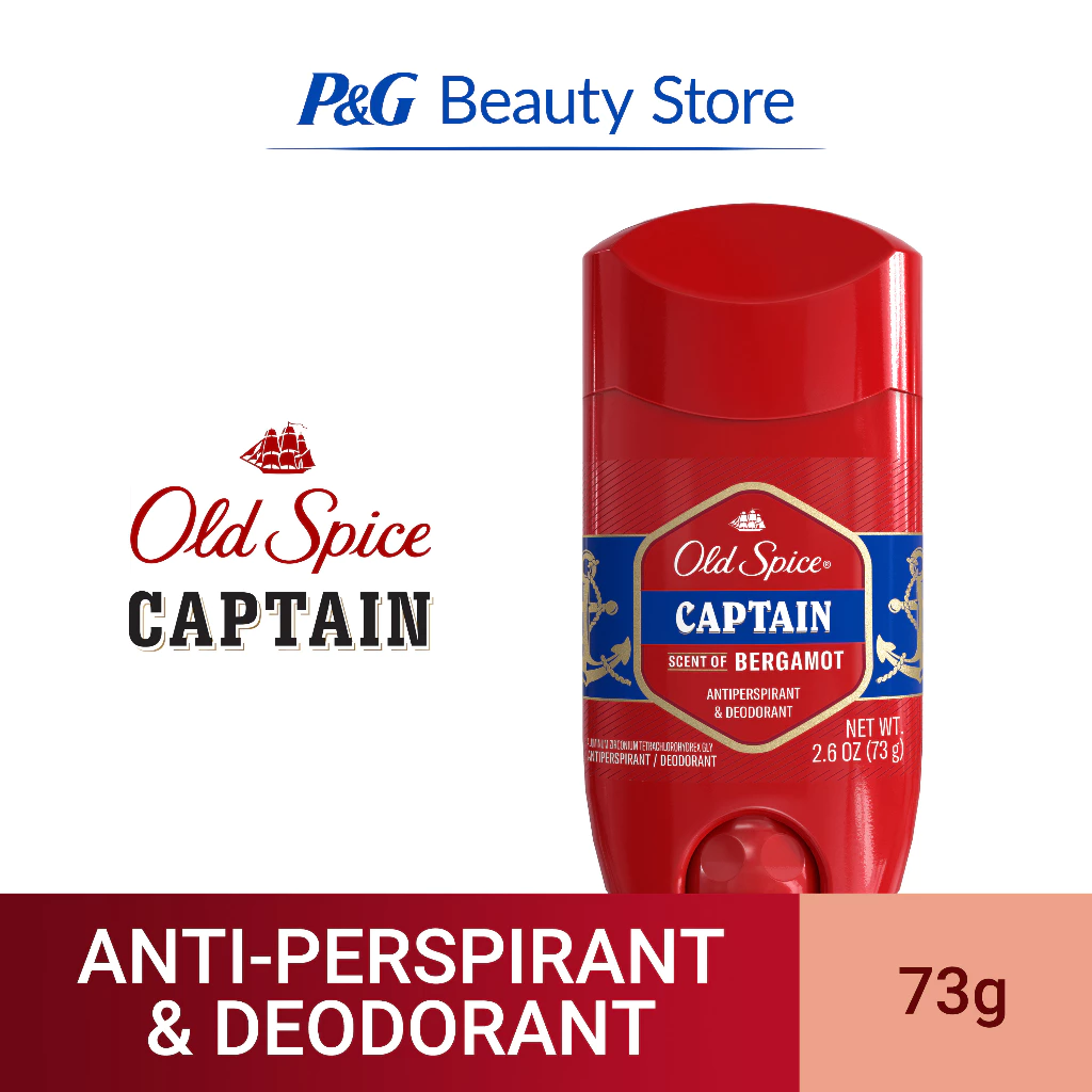 20% OFF Old Spice Anti Perspirant Deodorant Roll On Invisible Stick Captain 73g