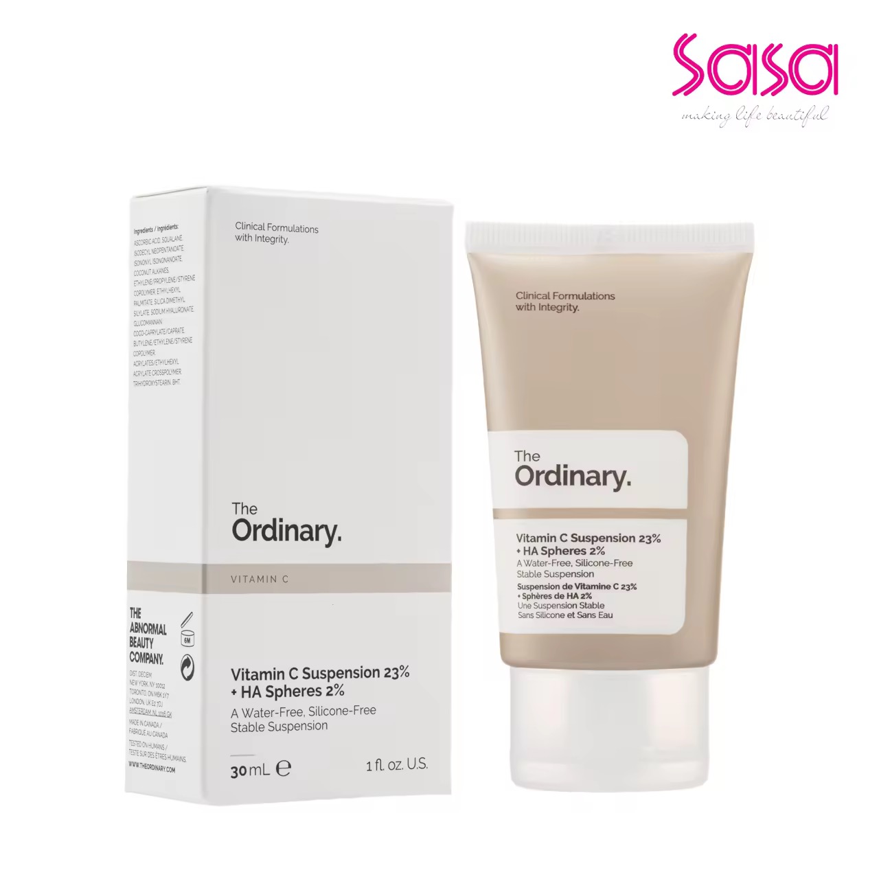 58% OFF THE ORDINARY Vitamin C Suspension 23% + HA Spheres 2% (30ml)