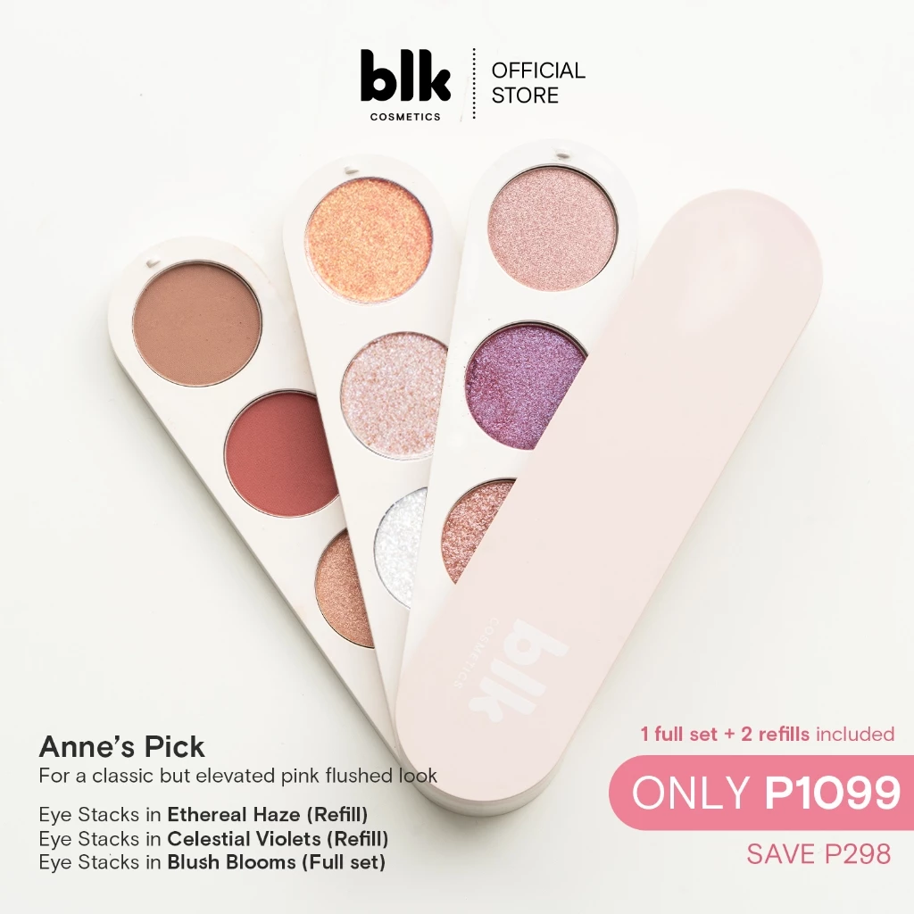 21% OFF blk cosmetics eye stacks anne's pick set