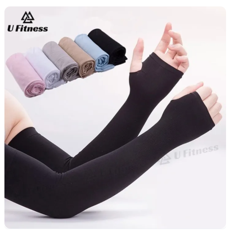 35% OFF 5Pair Men Women Breathable Arm Sleeves/Ice Arm Sleeve Cover Protection Hand Cover Cooling Arm Sleeve
