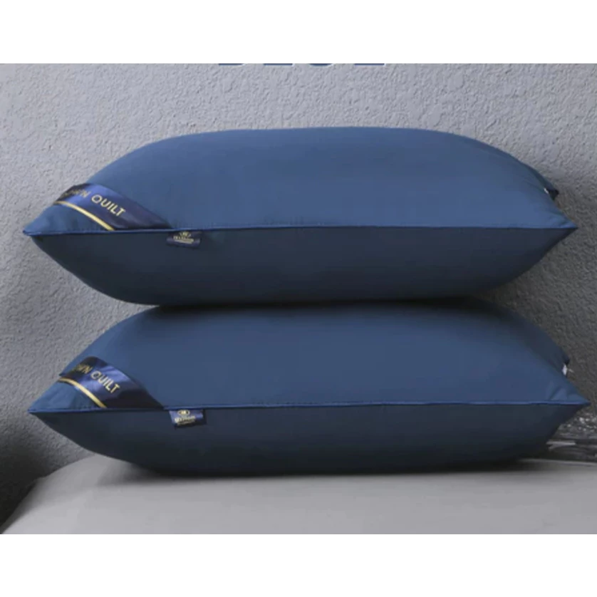 58% OFF Hilton Fiber Pillow 1-2Pcs Hotel Quality Pillow 18x28 inch Queen Size Five-star soft unan