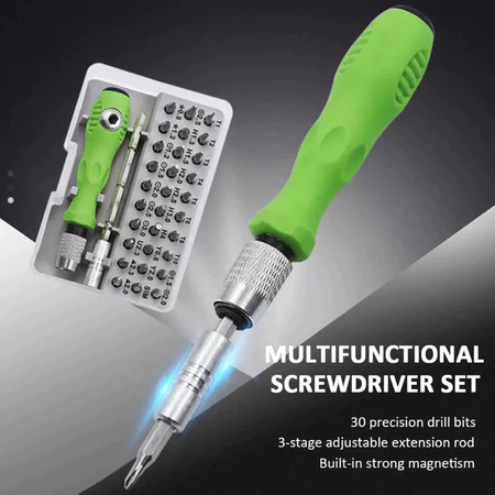 58% OFF 32 in 1 Precision Interchangeable Screwdriver Set Mini Electronic Screwdriver Bits Multi-size screw