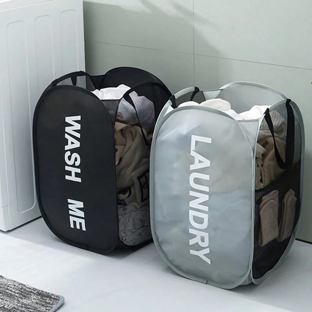 48% OFF Folding Clothes Basket – Large Storage Box for Clothing & Toys