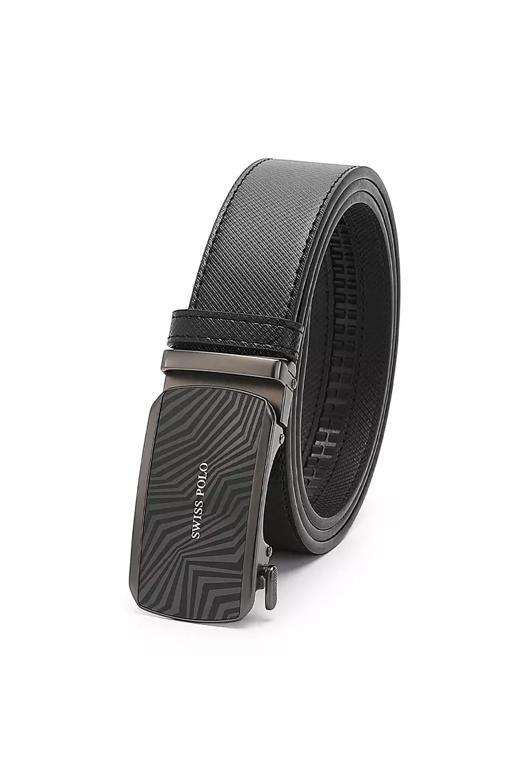 35%  OFF Men's 35mm Automatic Buckle Belt - Black