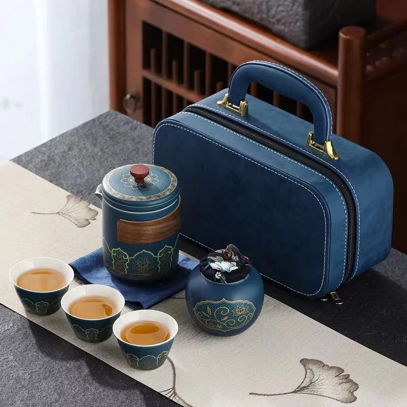 57% OFF New year gift Special Gift Father’s Day Birthday Gift for Dad Meaningful Traveling Tea Set for Boss for business gift