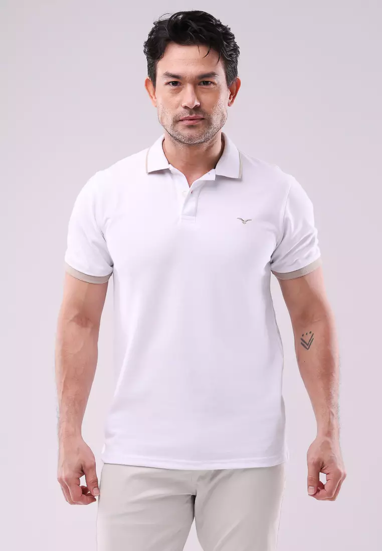 38% OFF Freego Mens 20 Cvc Collared Shirt Pique
