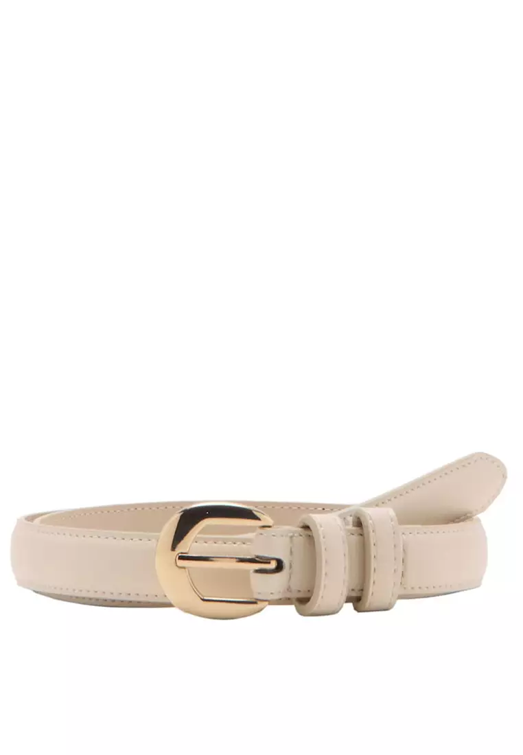 50% OFF Buckle Skinny Belt