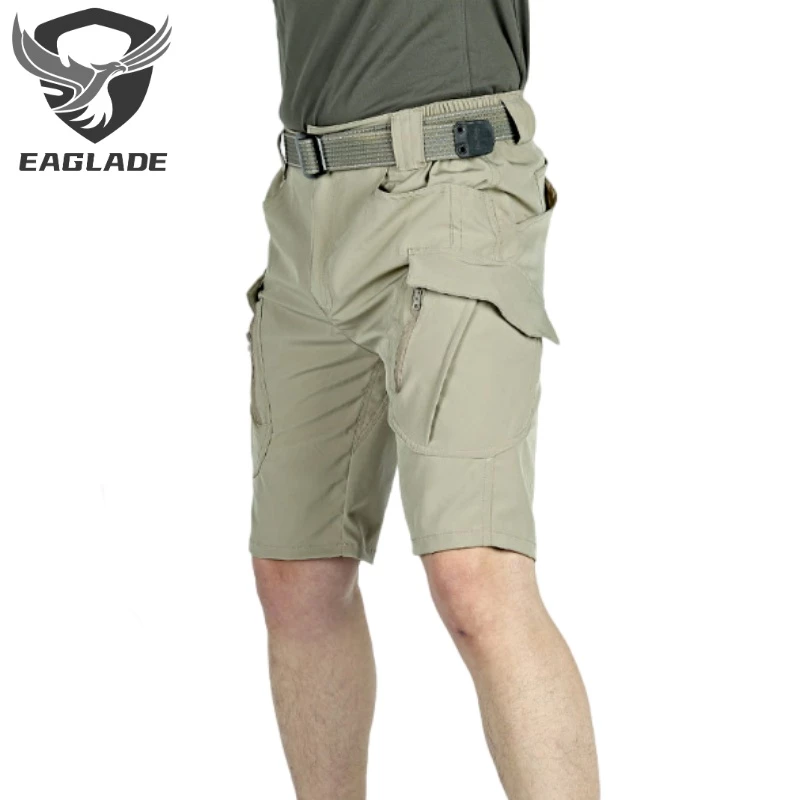 44% OFF EAGLADE Tactical Cargo Shorts Pants JT-IX9-S In Green Stretchable Waterproof
