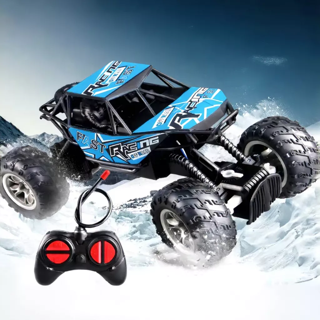 53% OFF 2.4GHz Remote Control Monster Truck – 4-Way Climbing Car with Lights for Outdoor Play