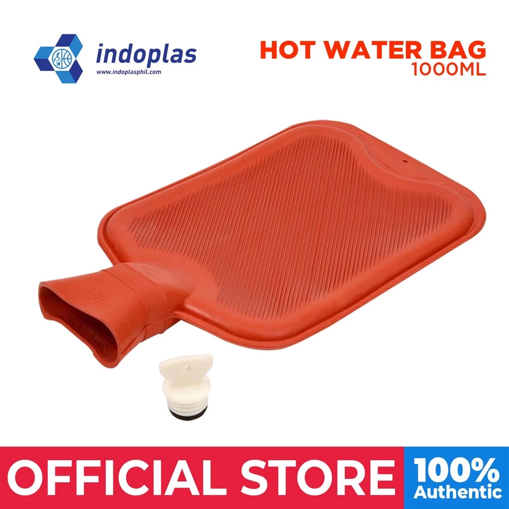 32% OFF Indoplas Hot Water Bag 1000ml (Red)