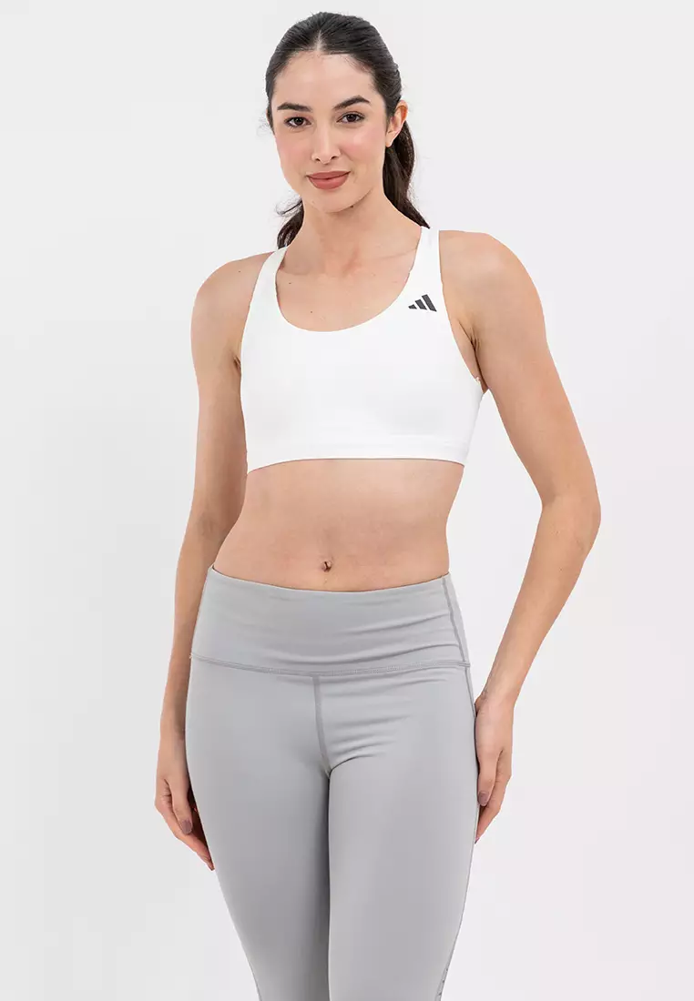 28% OFF ADIDAS Optime Essentials Workout Medium Support Bra