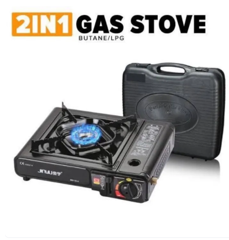 25% OFF  ✅100% Original Smilee 2 IN 1 New Portable Butane Gas Stove Mini Camping
