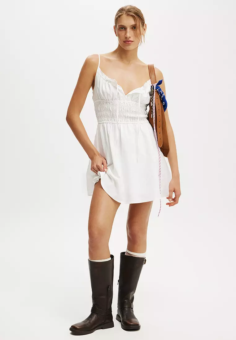 61% OFF Haven Strappy Mini Dress