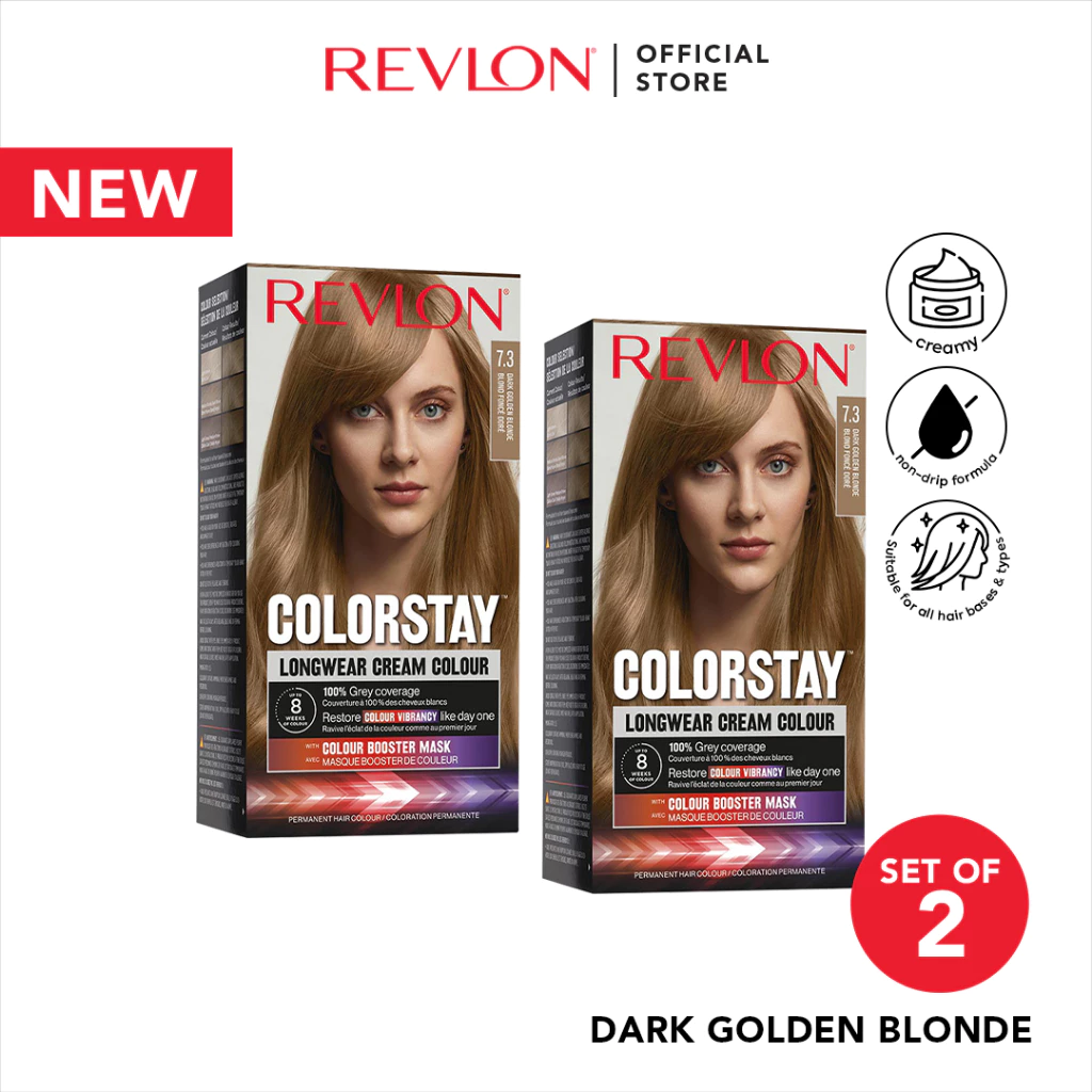 66% OFF Revlon Colorstay Longwear Cream Color Duo - Dark Golden Blonde (Near Ex: Nov 2026)