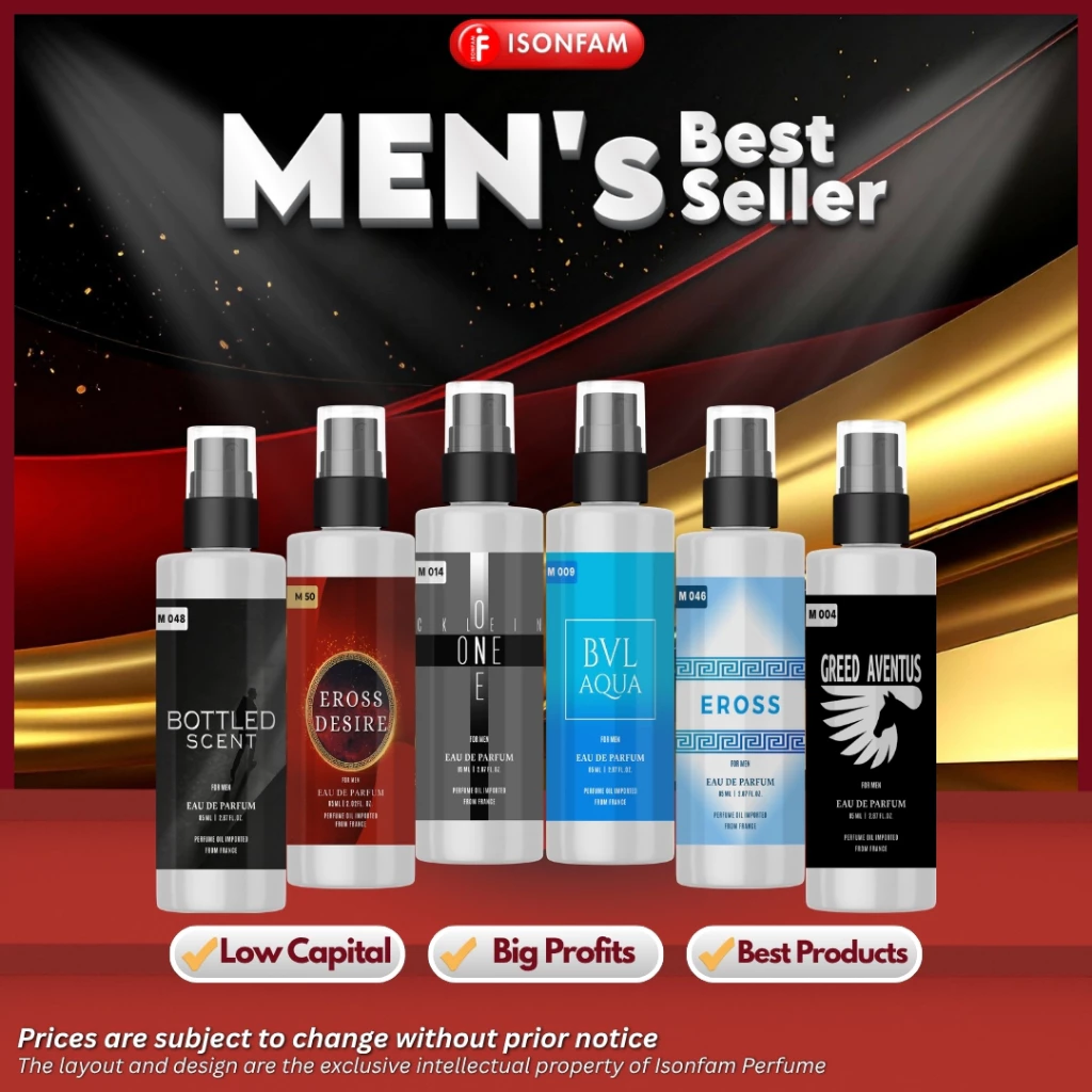 3% OFF ISONFAM MEN Best Perfume | Long Lasting Oil-Based Perfume | Signature Scent for Men 85ml