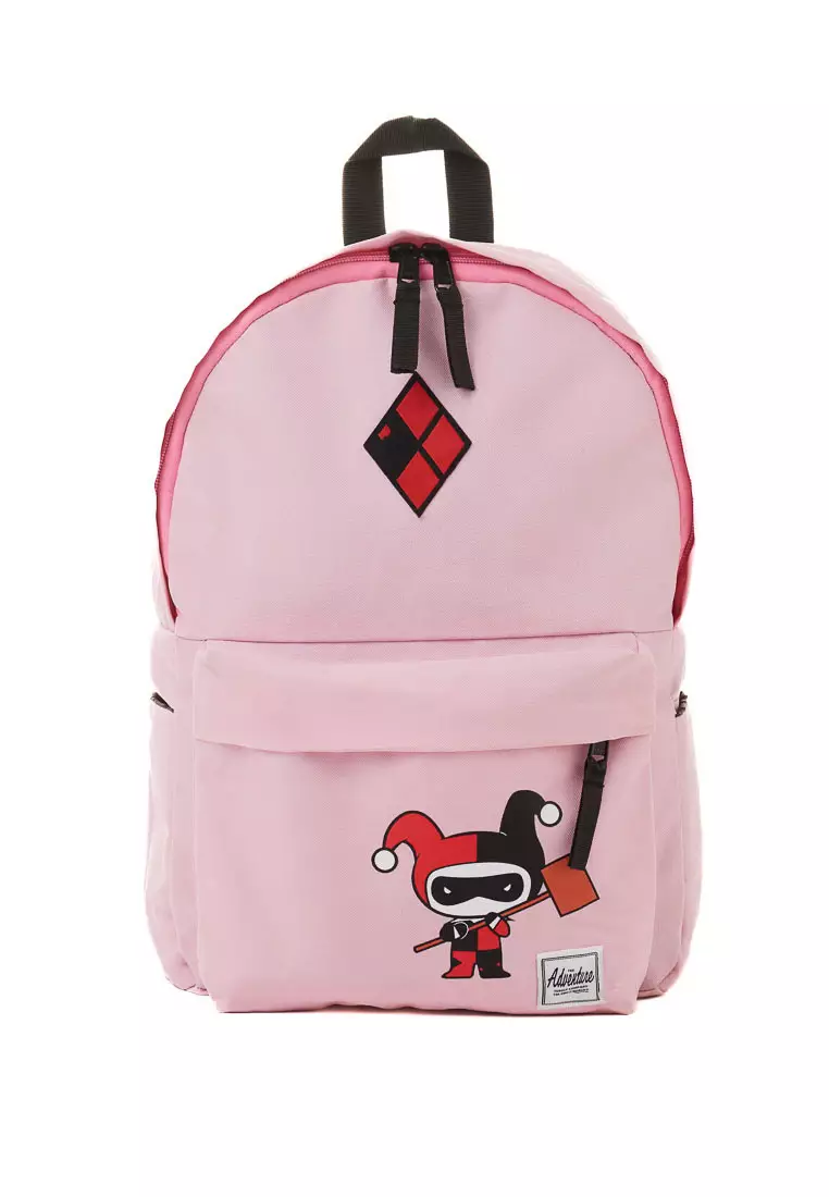 64% OFF DC Collection Justice League Backpack Pam - Harley Quinn