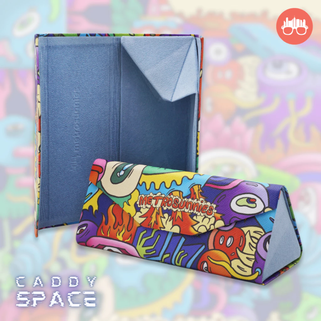64% OFF MetroSunnies Caddy Space Designer Foldable Case for Sunnies and Specs Eyewear Accessories