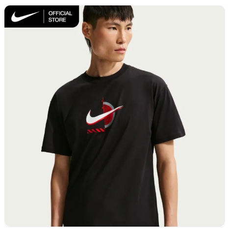 26% OFF Nike Men's Short-Sleeve Basketball T-Shirt - Black [II0673-010]