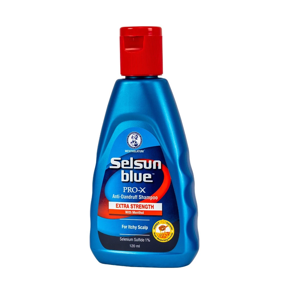 54% OFF SELSUN BLUE Pro X Extra Strength Shampoo 120ml