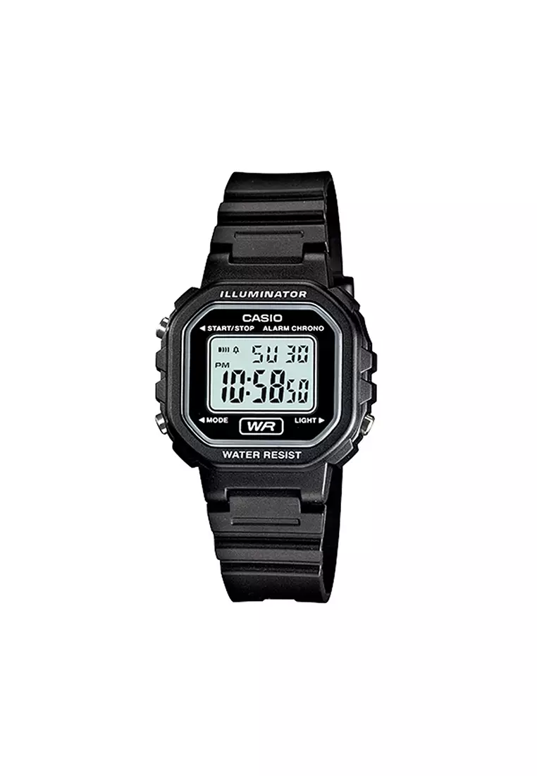 54% OFF Kids Digital Watch LA20WH-1A Black Resin Band Watch for kids