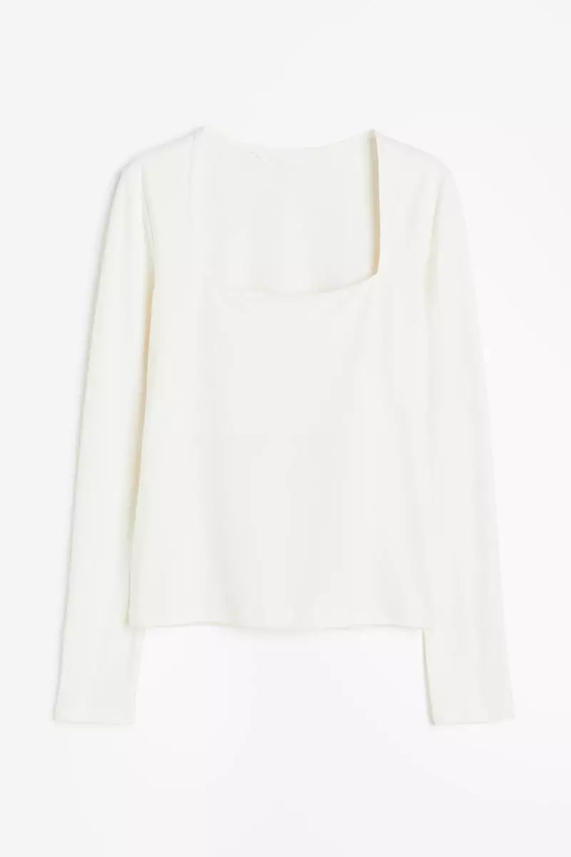 60% OFF Long-sleeved jersey top