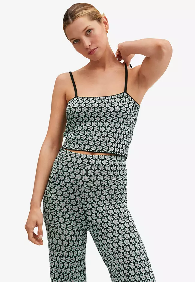 54% OFF Mango Retro Crop Top