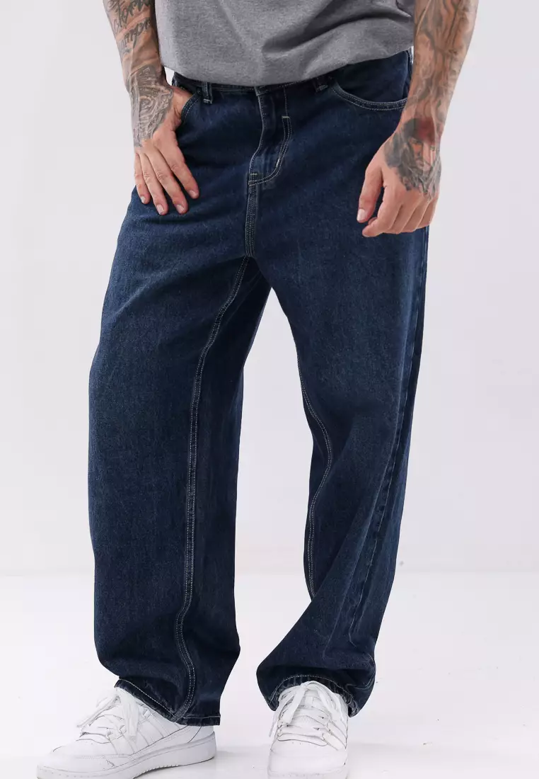 78% OFF Wide Straight Denim