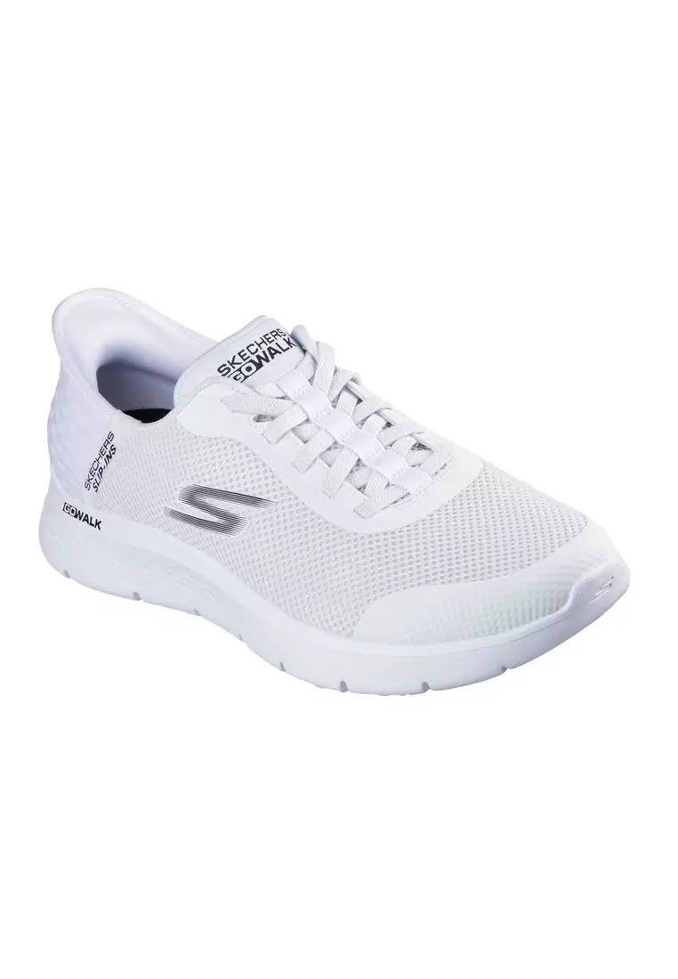 23% OFF Skechers Mens Go Walk Flex Hands Up - White