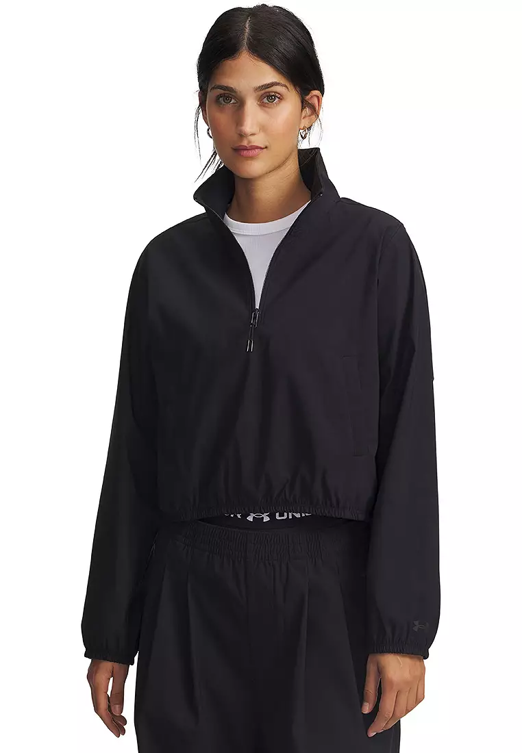 40% OFF Unstoppable Woven ½ Zip Sweater