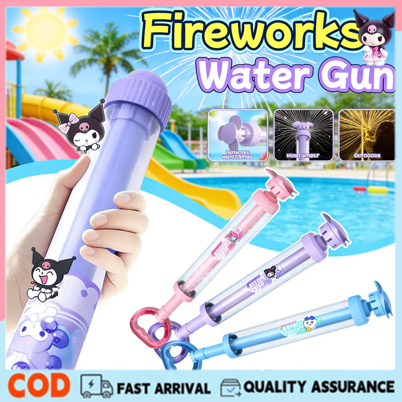 82% OFF Fireworks Water Spraying Toys Water Gun Toy for Kids Creative Outdoor Beach Game Toy Water Toys