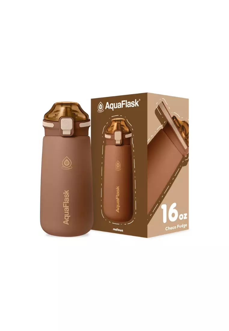 75% OFF Aquaflask 16oz Mallows Choco Fudge Spout Lid