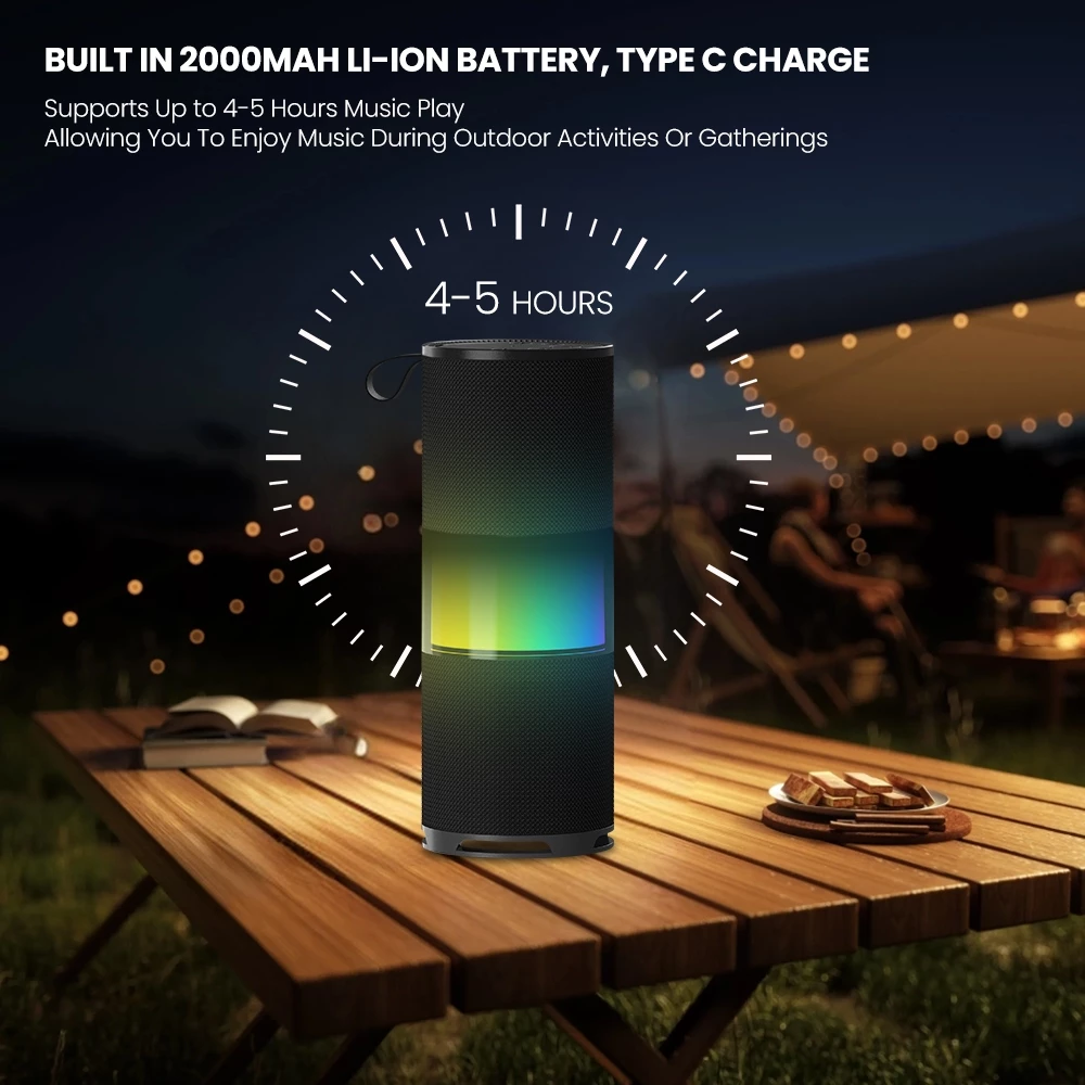 76% OFF Orashare BSL02 20W Bluetooth Speaker Big Sound With RGB TWS Party Speaker Bluetooth 5.3