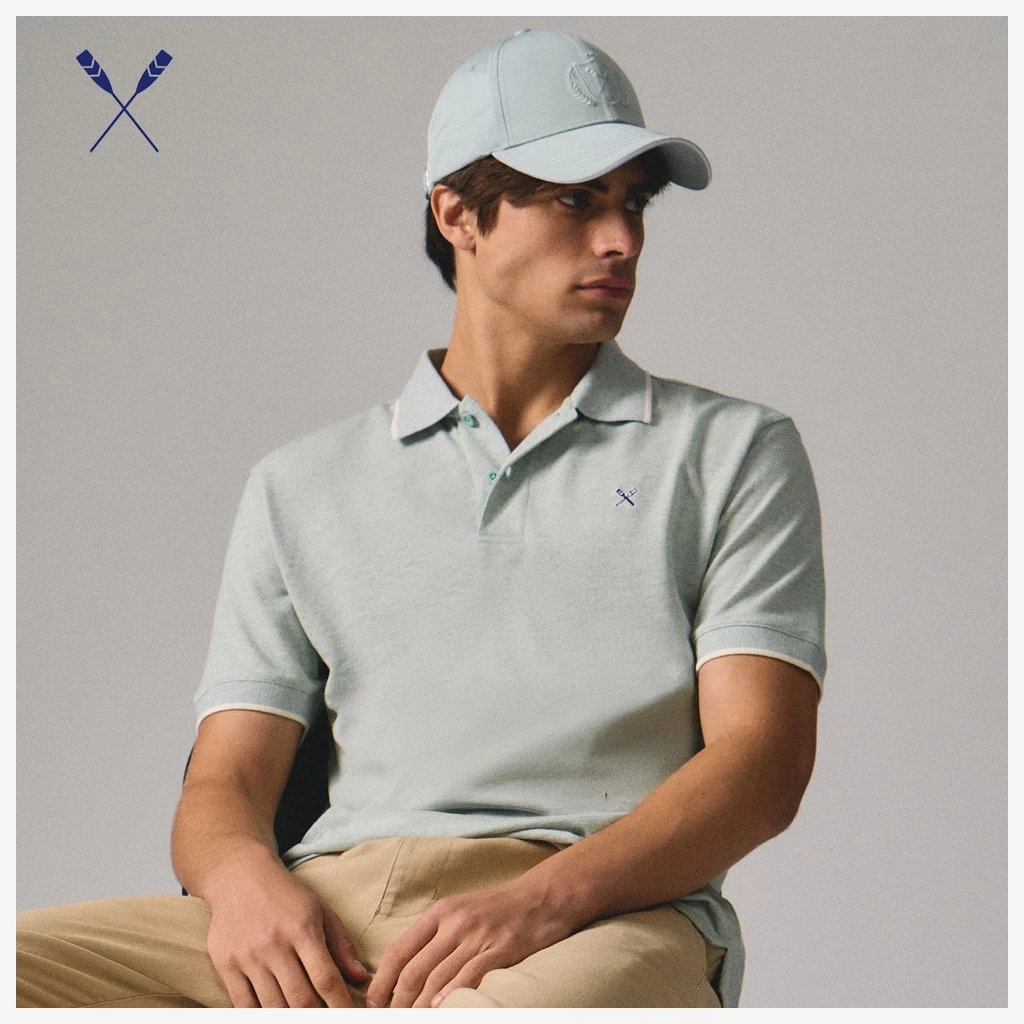 20% OFF Regatta Baseball Cap With Branding Crest For Men (Mint Green/Sand)