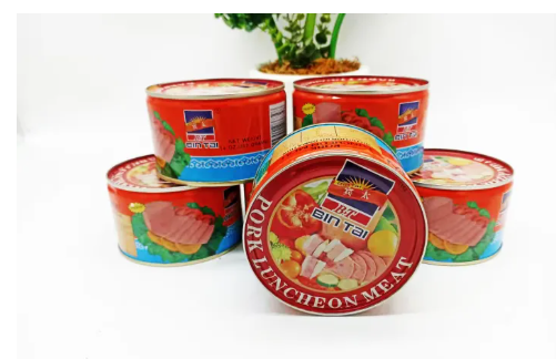 21% OFF Pork and chicken Luncheon Meat Bin Tai 397g -5pcs and 10pcs