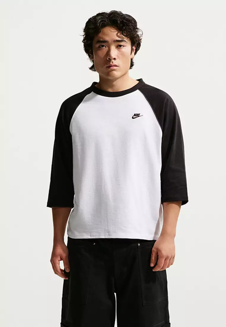 30% OFF NIKE Sportswear Club Men's 3/4-Sleeves Raglan Top