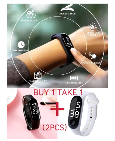 78% OFF Unisex Watch Vintage Digital Sports Digital Present Gift#159CHP