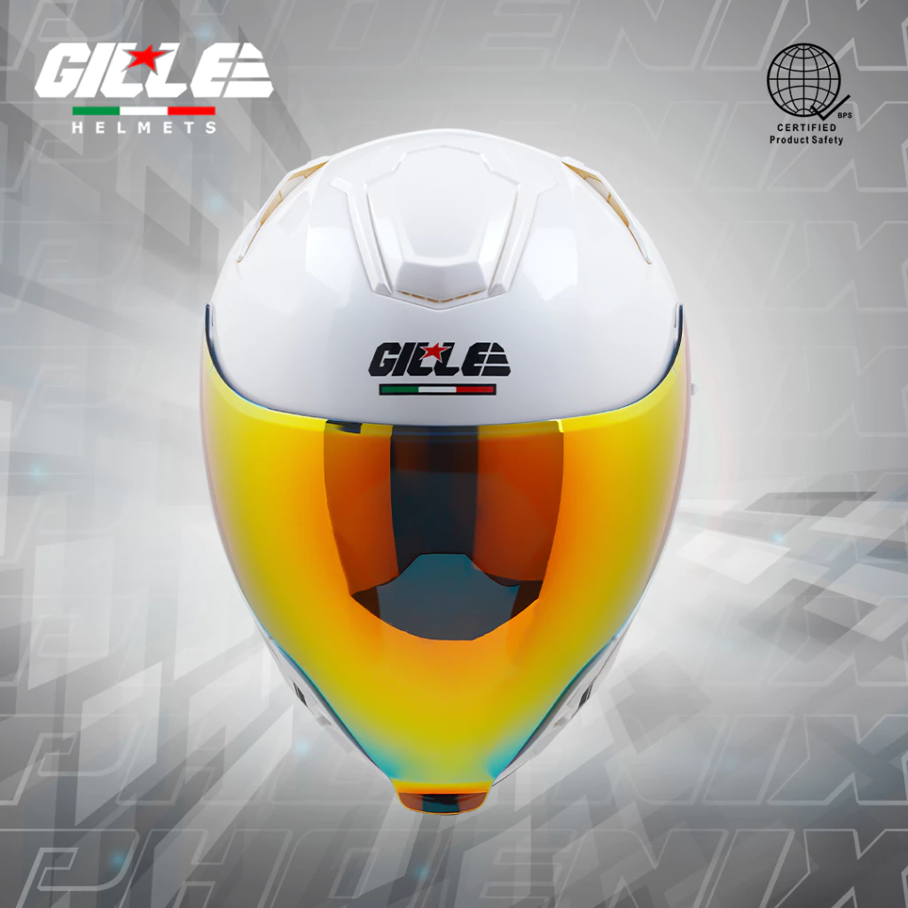 35% OFF GILLE A5009 Phoenix Mono Color Revo Full Face Dual Visor Motorcycle Helmet
