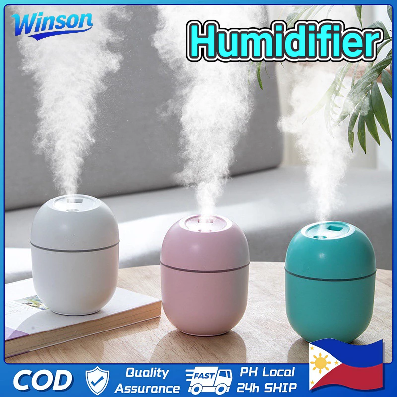 54% OFF Mini Silent Humidifier Air Purifier Night Light LED Humidifier Home Diffuser for Office Car