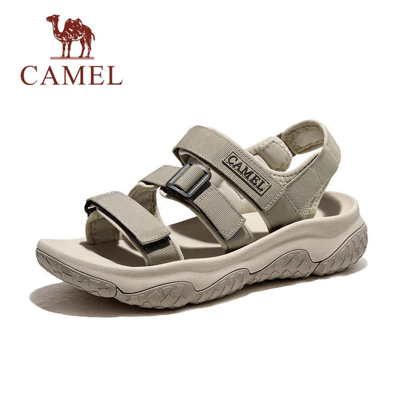 45% OFF Camel Outdoor Sandals Men Summer River Wading Quick Dry Beach Non-slip Velcro Movement