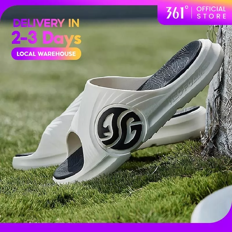 AFTER VOUCHER DISCOUNT ONLY! 361 Degrees AG Aaron Gordon Men Slippers Non-Slip Sports Couple Basketball Slippers Soft Elastic Thick Bottom Beach Sandals Casual