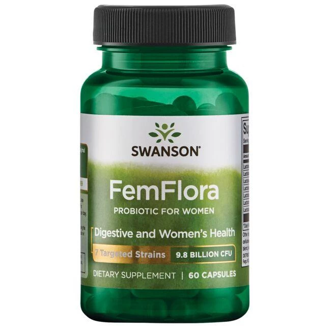29% OFF Swanson FemFlora Probiotic For Women 60 Caps