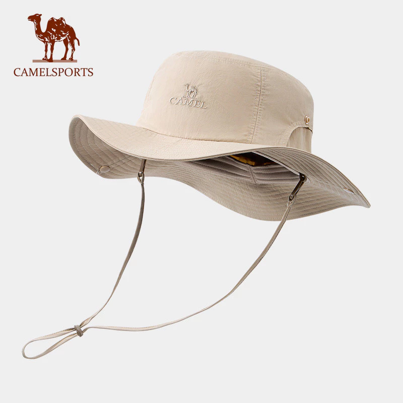 50% OFF CAMEL SPORTS Mountaineering Sun Hat Western Cowboy Sunshade Anti-Ultraviolet Cool Upf50+ Hiking Jungle