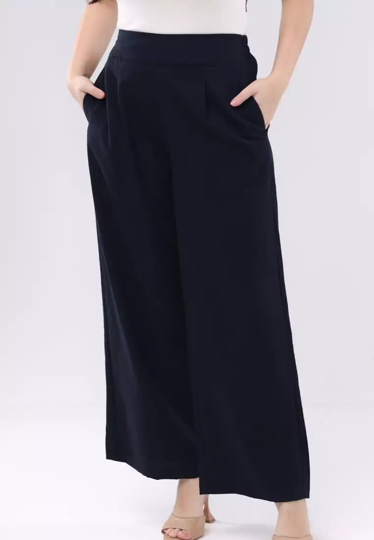 62% OFF Highwaist Wideleg Trouser