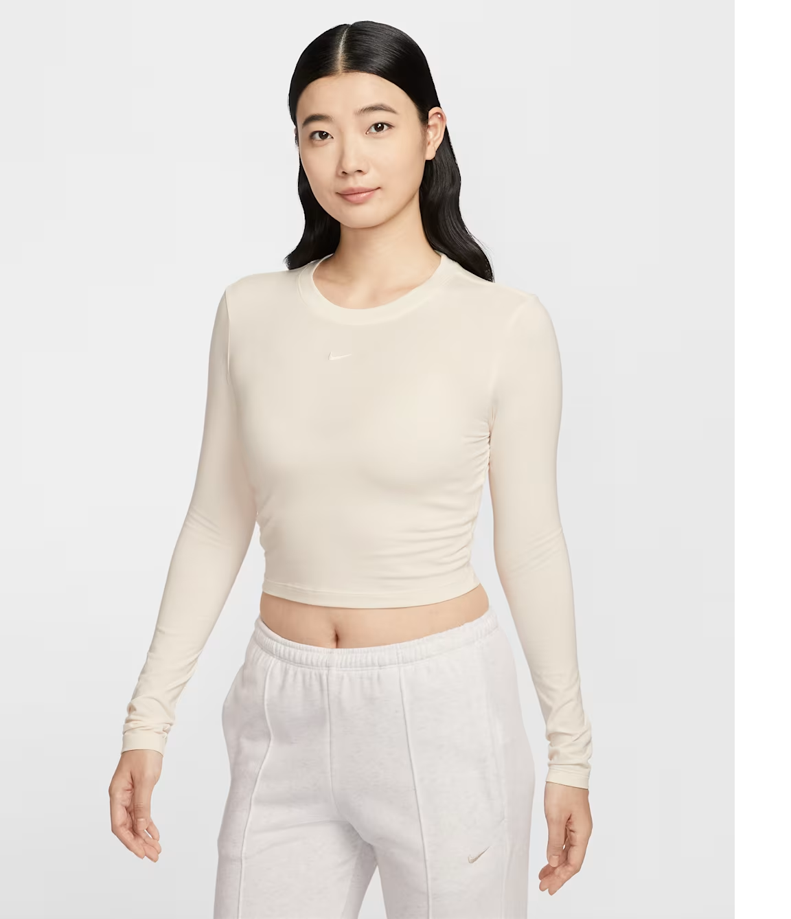 20% OFF Nike Sportswear Chill Knit Women's Slim Long-Sleeve Cropped Top