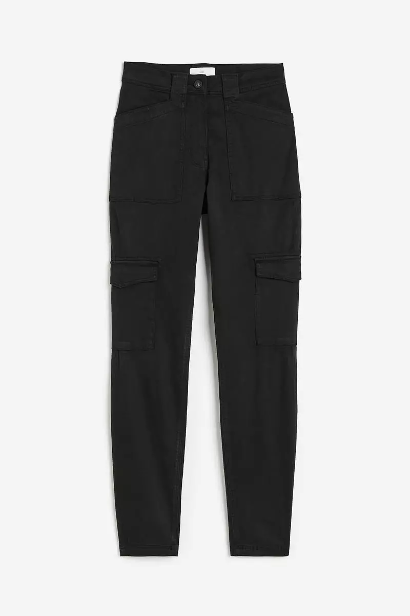 65% OFF Lyocell-blend cargo trousers